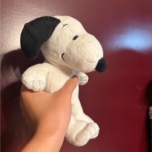 Snoopy Plush- White and Black